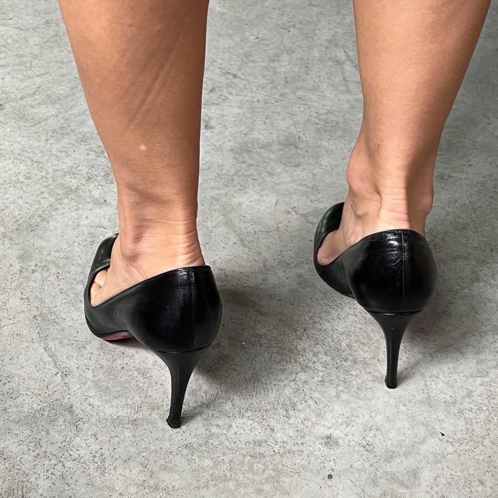 Christian Louboutin simple pump 85 kid in black - Picture 10 of 10